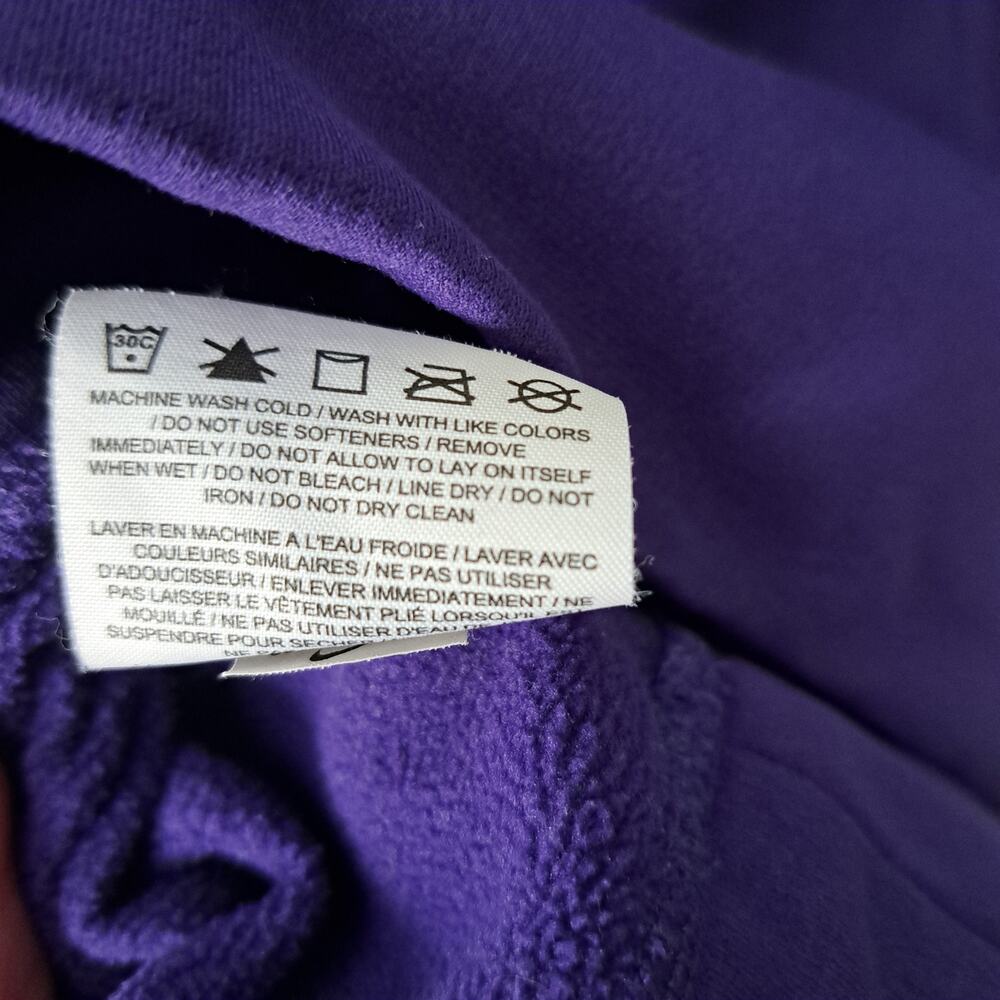 Nike Therma FIt Purple and Black Women's Small Activeware Athletic Hoodie - Picture 8 of 8